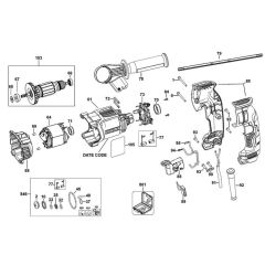 Housing Motor Assembly for DeWalt