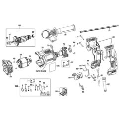 DeWalt D25143 Main Assembly
