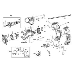 DeWalt D25144 Main Assembly