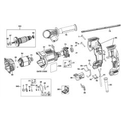 Main Assembly for DeWalt D25144
