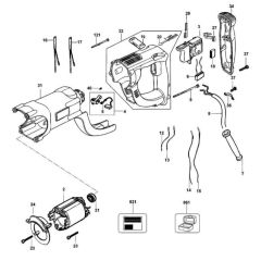Field Assembly for DeWalt D25203K