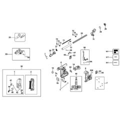 Main Assembly for DeWalt D25304DH