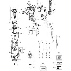 Main Assembly for DeWalt D25314K