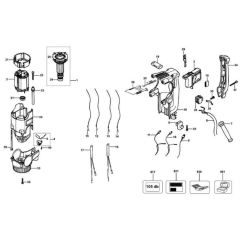 Main Assembly for DeWalt D25314K