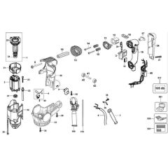 Main Assembly for DeWalt D25323K