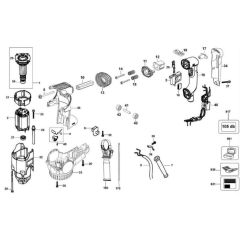 Main Assembly for DeWalt D25324K