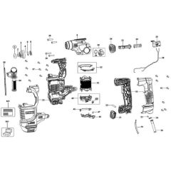 Main Assembly for DeWalt Drill