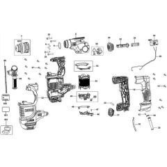 Main Assembly for DeWalt D25334K