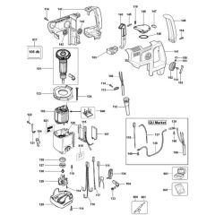 Main Assembly for DeWalt D25405K