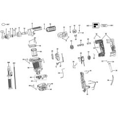 Main Assembly for DeWalt D25430K