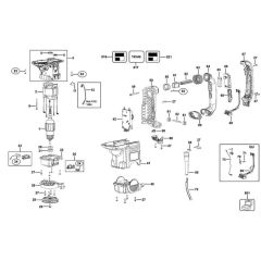 Main Assembly for DeWalt D25601K