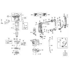 Main Assembly for DeWalt D25603K