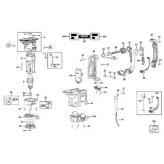 Main Assembly for DeWalt D25604