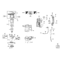 Main Assembly for DeWalt D25820K