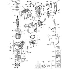 Main Assembly for DeWalt D25830K