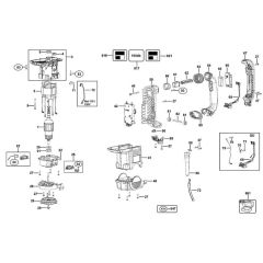 DeWalt D25831K Main Assembly