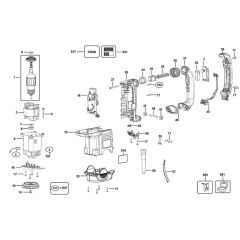 DeWalt D25870K Main Assembly