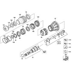 Spindle Assembly for DeWalt Hammer