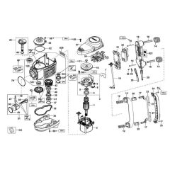 Main Assembly for DeWalt D25951K
