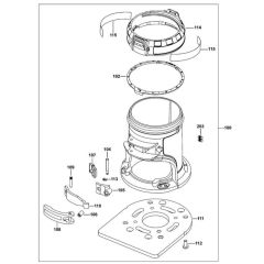 Base Assembly for DeWalt Router