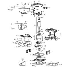 Main Assembly for DeWalt Sander