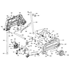 Leg Assembly for DeWalt Saw
