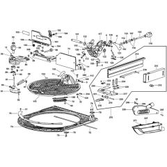 Rotor Table Assembly for DeWalt Saw
