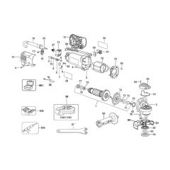 DeWalt D28111 Main Assembly