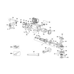 DeWalt D28130 Main Assembly
