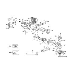 DeWalt D28130 Main Assembly