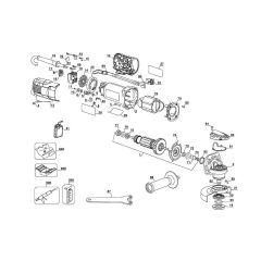 Main Assembly for DeWalt D28131