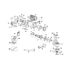 DeWalt D28133 Main Assembly