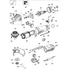 DeWalt D28155 Main Assembly