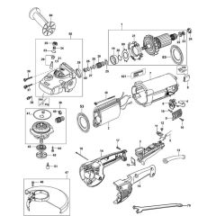 DeWalt D28410 Main Assembly