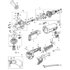 Main Assembly for DeWalt D28411-LX