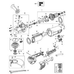 Main Assembly for DeWalt D28411