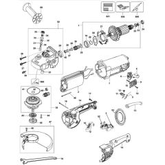 DeWalt D28413 Main Assembly