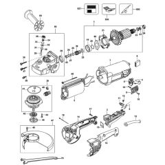 Main Assembly for DeWalt D28421