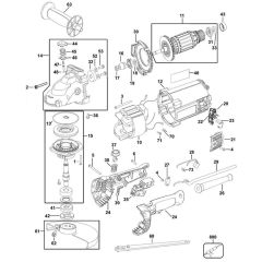 DeWalt D28491 Type 4 Assembly