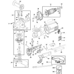 Main Assembly for DeWalt D28492
