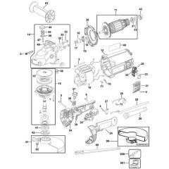 DeWalt D28492 Main Assembly