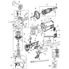 DeWalt D28493 Main Assembly