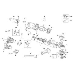 Main Assembly for DeWalt D28811