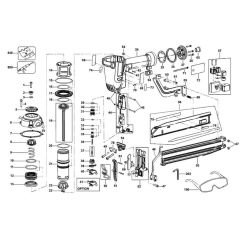 DeWalt D51430 Main Assembly