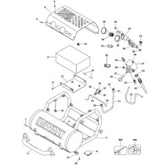 DeWalt D55155 Compressor Assembly