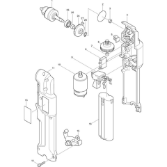 Makita DA3000D Assembly