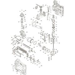Makita DBN500ZJ Main Assembly