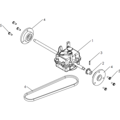 Gear Box Assembly for DBS51