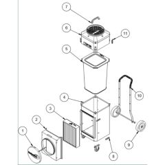 Main Assembly for DC AirCube 1200