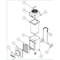 Main Assembly for DC AirCube 2000